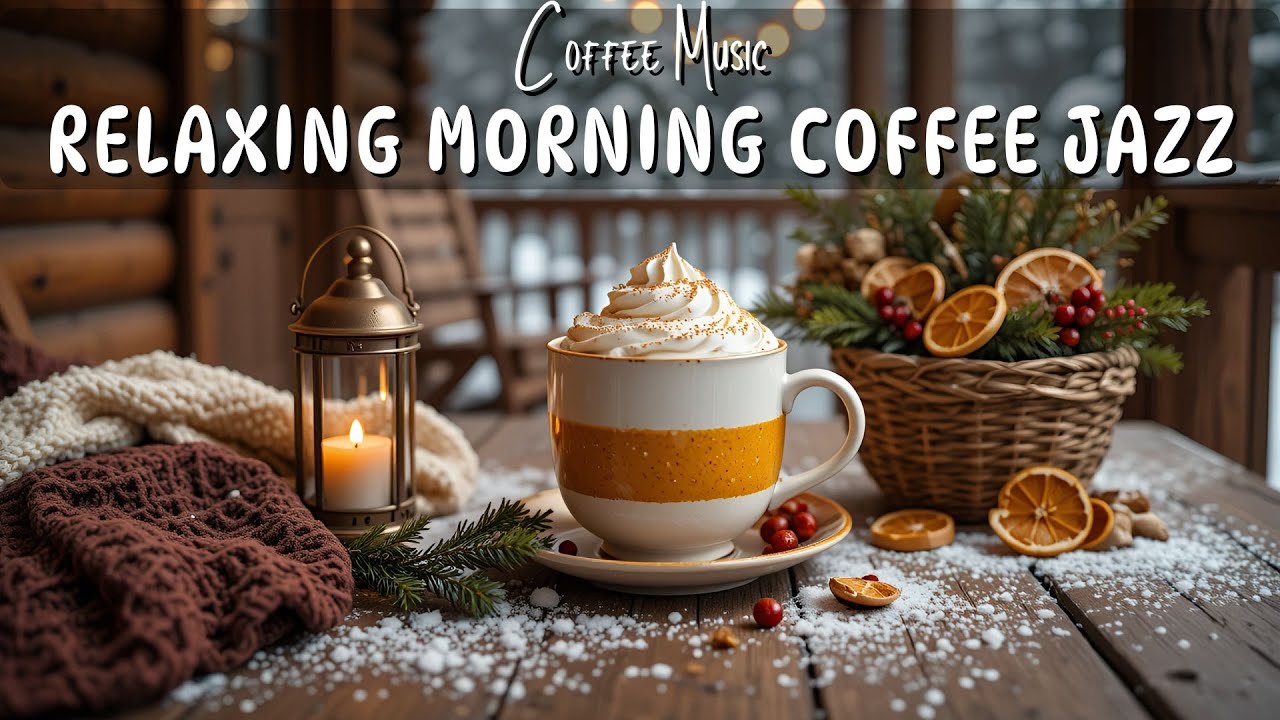 January Jazz & Relaxing Morning Coffee Jazz ✨ Cozy Winter Cafe & Sweet Bossa Nova for Positive Vibes