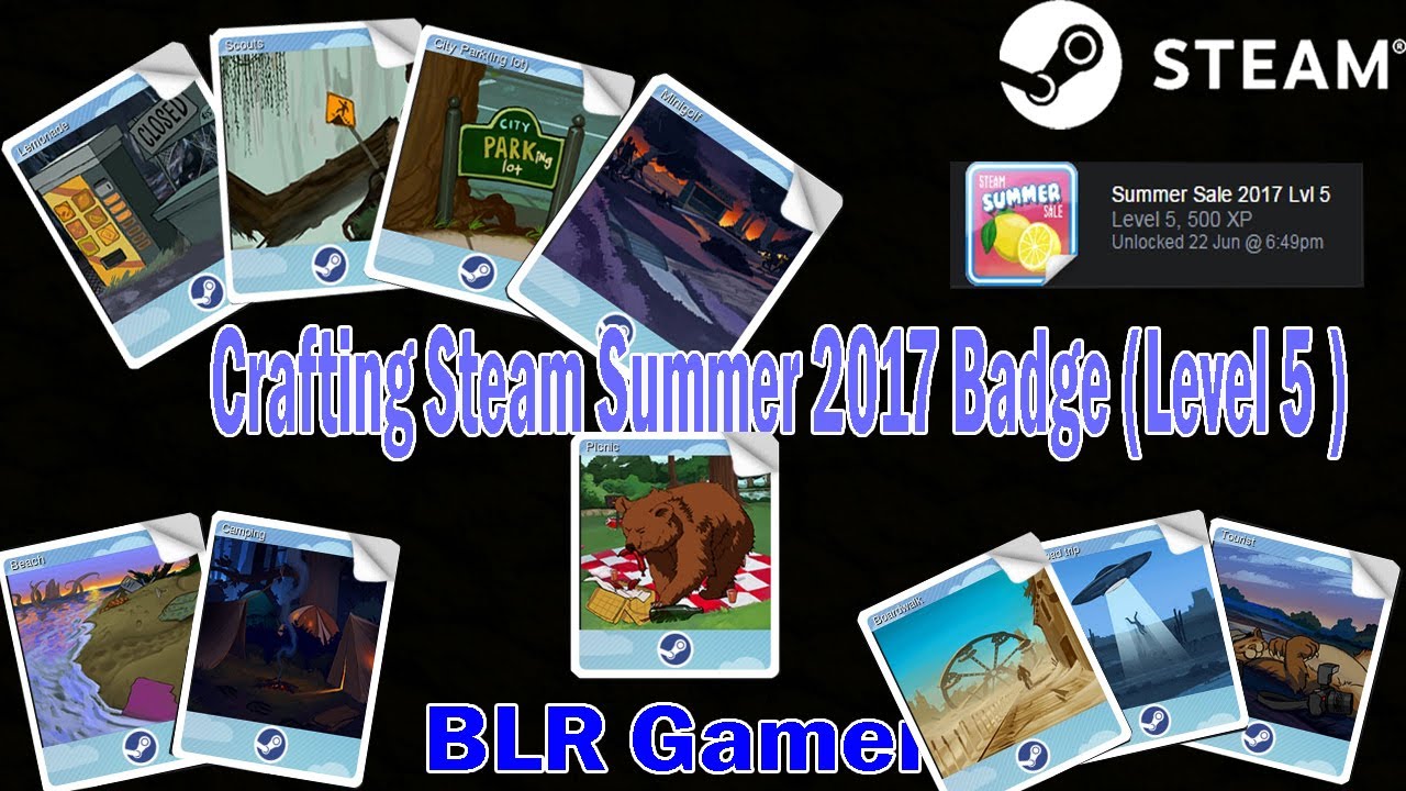 Crafting Steam Summer 2017 Badge (Level 5 )