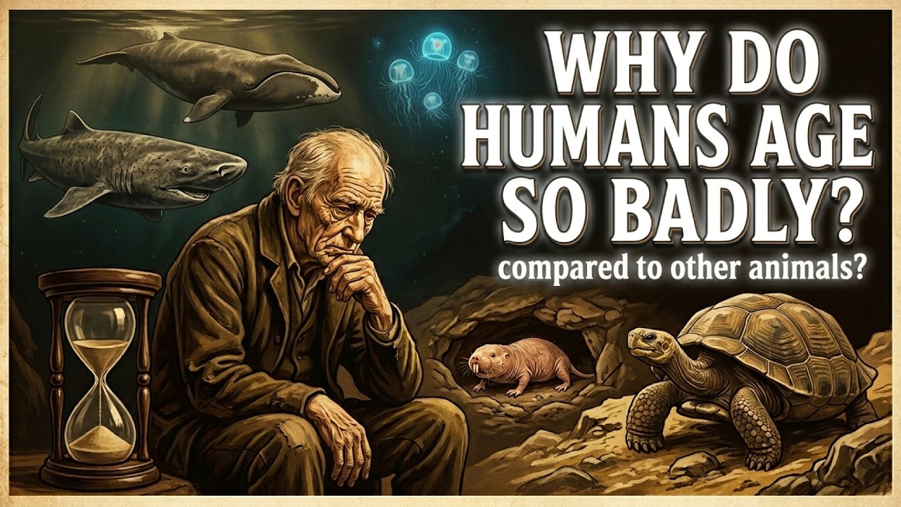 Why Humans Age So Badly (And Some Animals Basically Don't) | Deep Sleep History