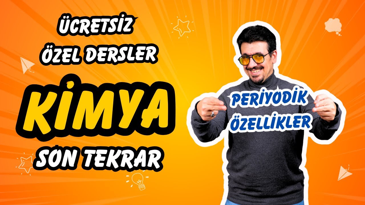 Periyodik Özellikler  I Ücretsiz Özel Ders + PDF🗓️