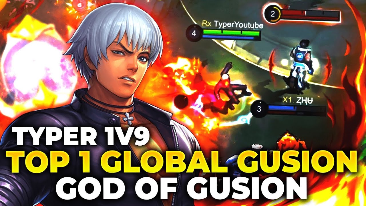 TOP 1 GLOBAL GUSION GOD OF GUSION TYPER 1V9