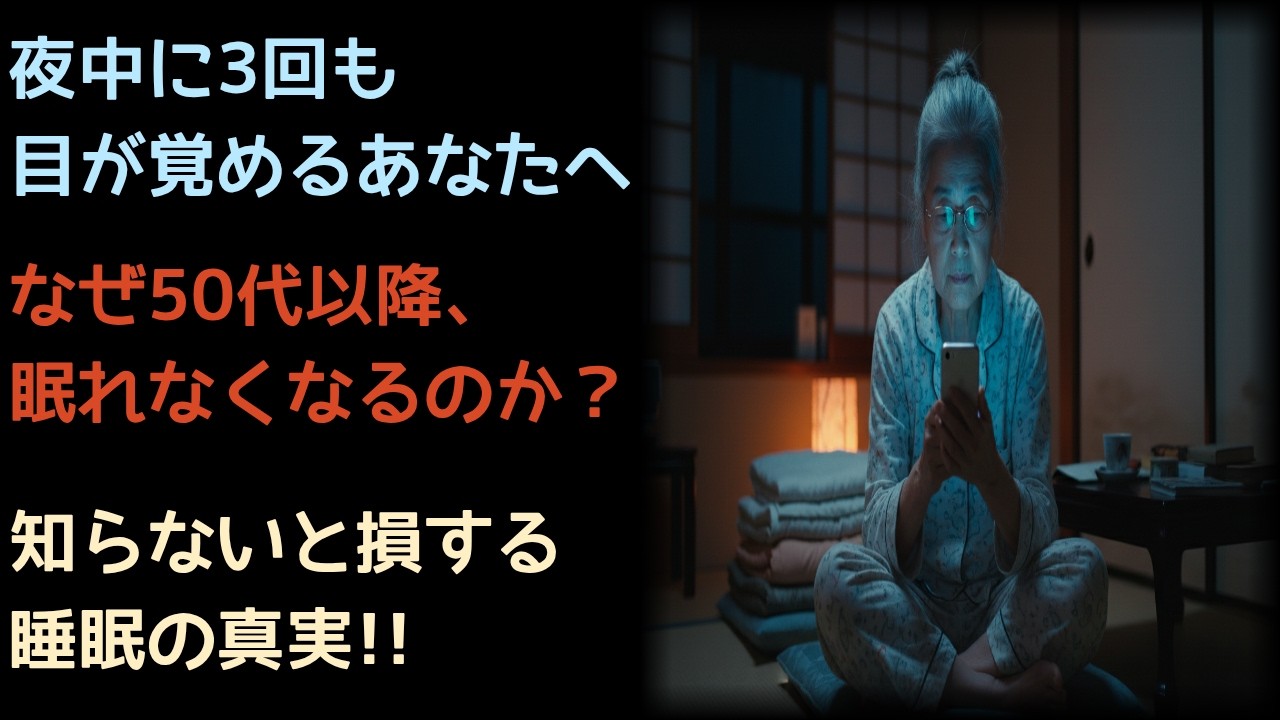 夜中に目が覚める本当の理由