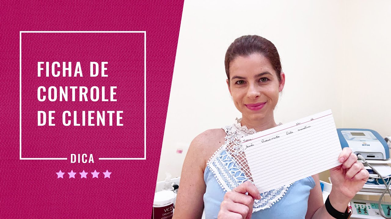 Ficha de Controle de Cliente - Dica