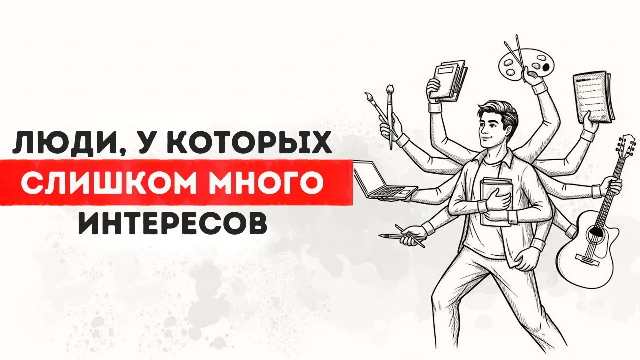 Если у вас слишком много интересов, вы, вероятно, созданы для будущего, имеющего &laquo;М образную&raquo; форму