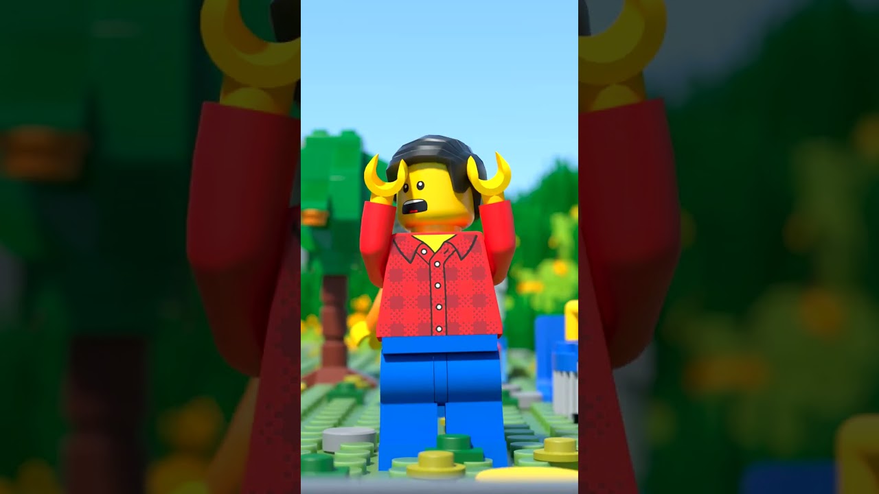 LEGO TRAIN vs POLICE CHASE - Epic Ride Fail #shorts