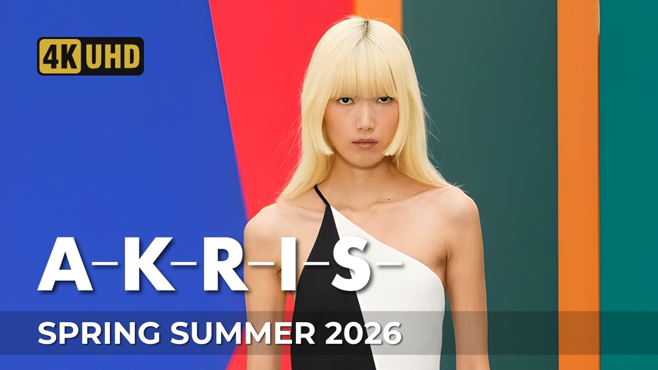 AKRIS Wiosna/Lato 2026: Sojusz sztuki abstrakcyjnej i haute couture