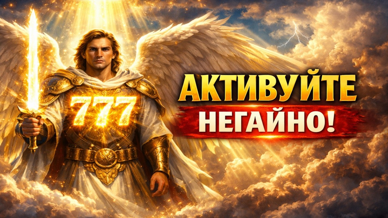 777 - Божественний код багатства. Активуйте негайно, поки не пізно!