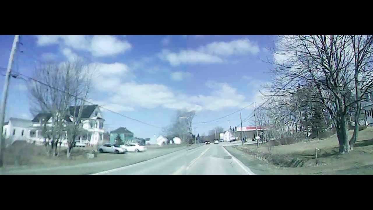 Driving in Nova Scotia: Saint Martin, Meteghan Center, Meteghan - Spring 2013