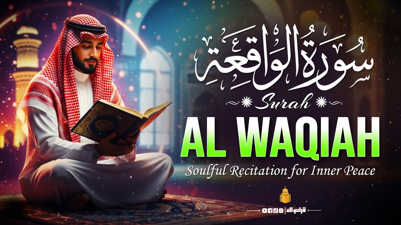 Surah Waqiah Full (سورۃ الواقعہ) | Soothing recitation for Inner Peace | by Alaa Aqel | Quranwaale