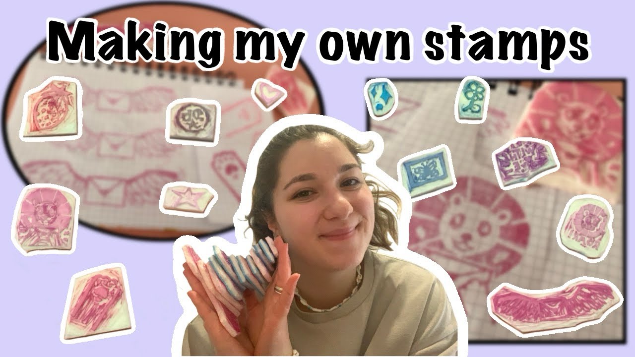 Carving stamp for the first time