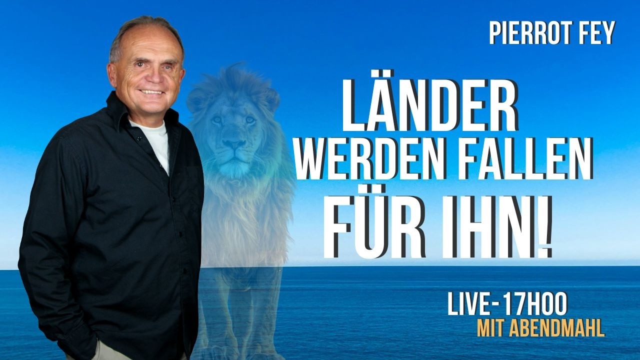 Pierrot Fey - Länder werden fallen für IHN! (01. März 2026 um 17 Uhr)