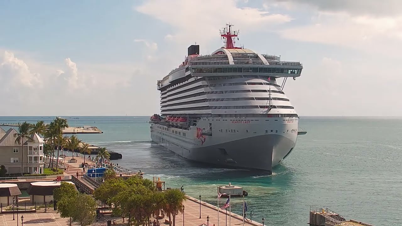 Scarlet Lady Departs Key West Florida August 24 2023