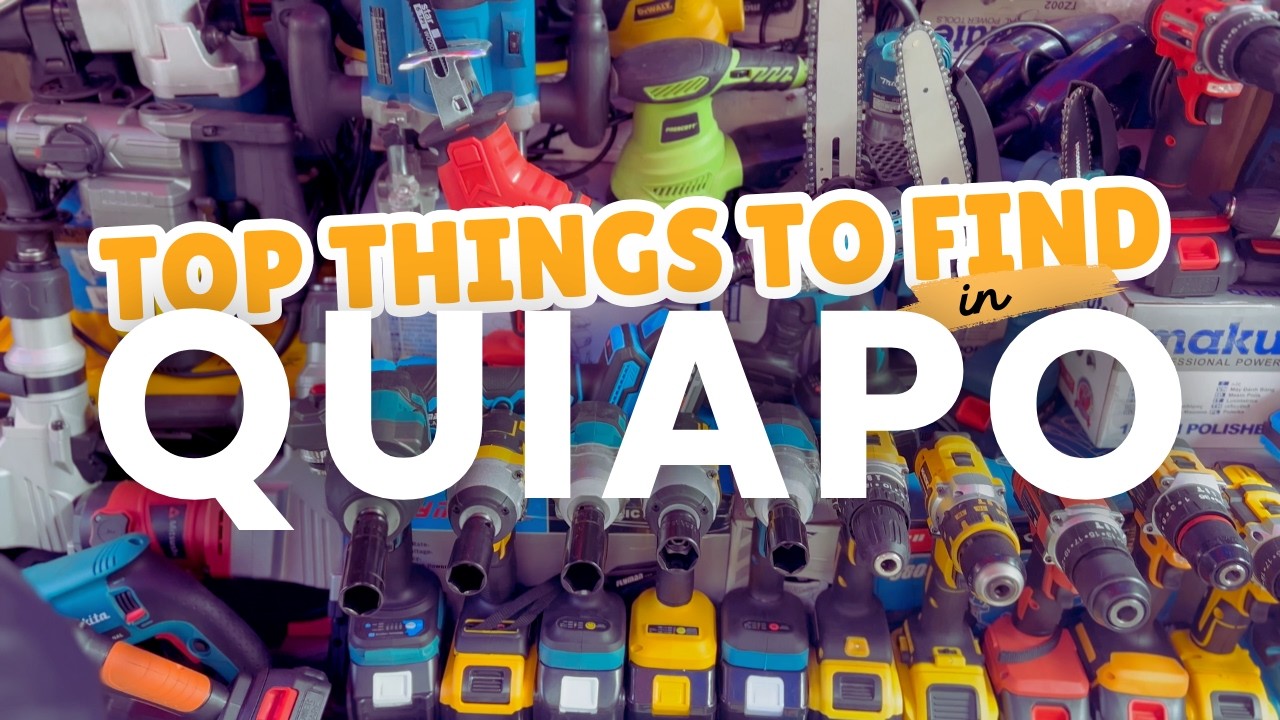 Ultimate Quiapo Finds: Budget Shopping, Street Food, Tech & Handicrafts in Manila!