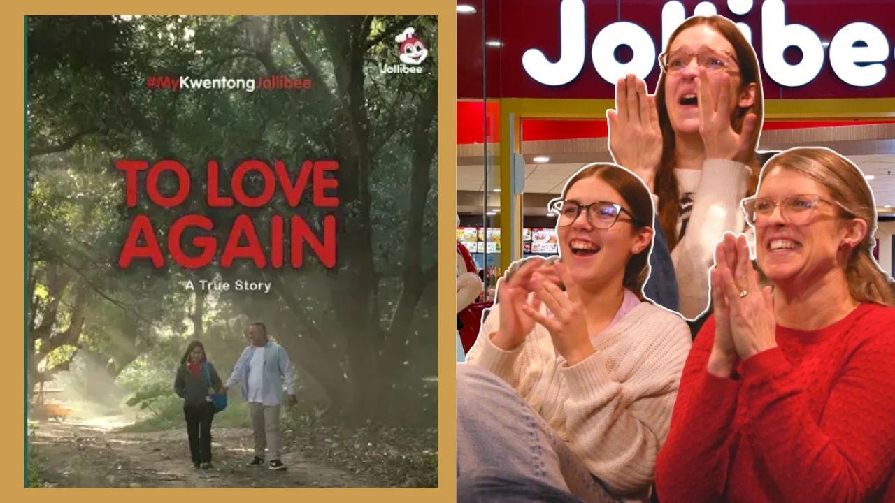 Canadian Mom & Daughters React to REAL Jollibee Ad: To Love Again