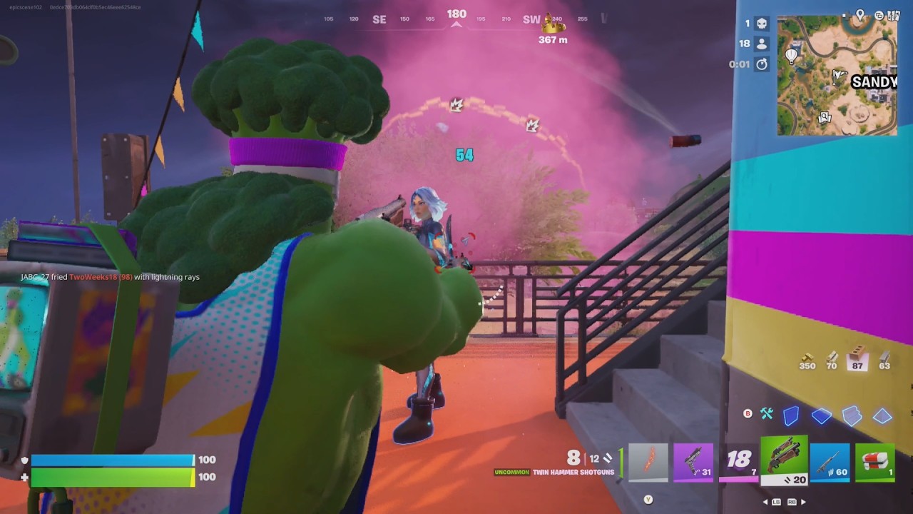 Fortnite gameplay videogames