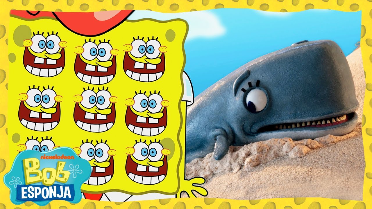 Bob Esponja| 1 HORA das vezes em que você QUASE sentiu pena do Lula Molusco|Bob Esponja em Português