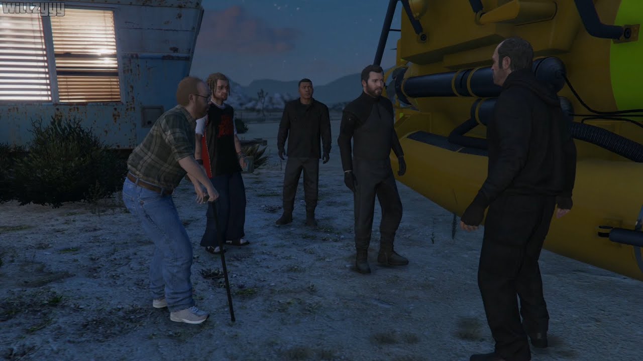 GTA 5 (PS4) - Mission #28 - The Merryweather Heist (Offshore) [Gold Medal]