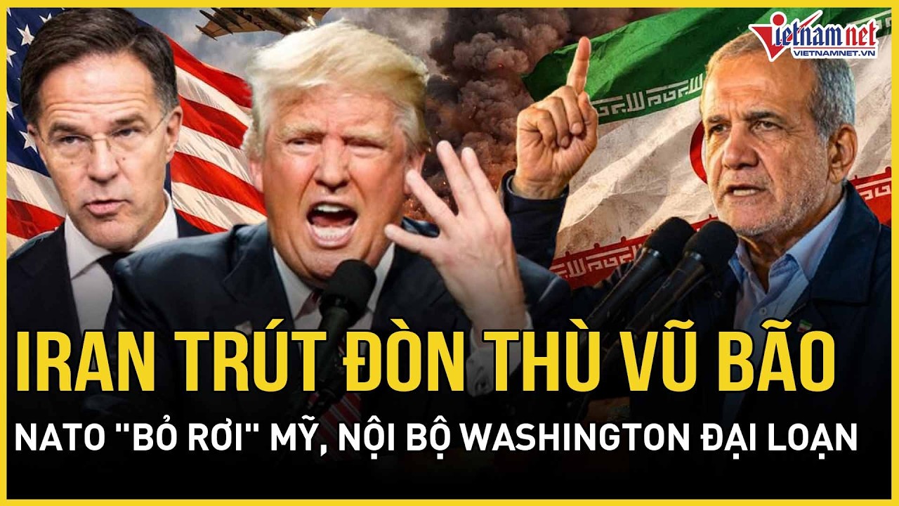 Iran trút đòn vũ bão rửa hận, NATO 