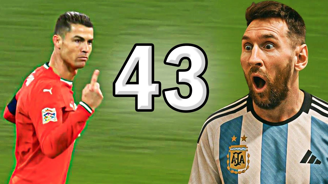 جميع اهداف كريستيانو في هذا الموسم ..(43 هدف🔥)