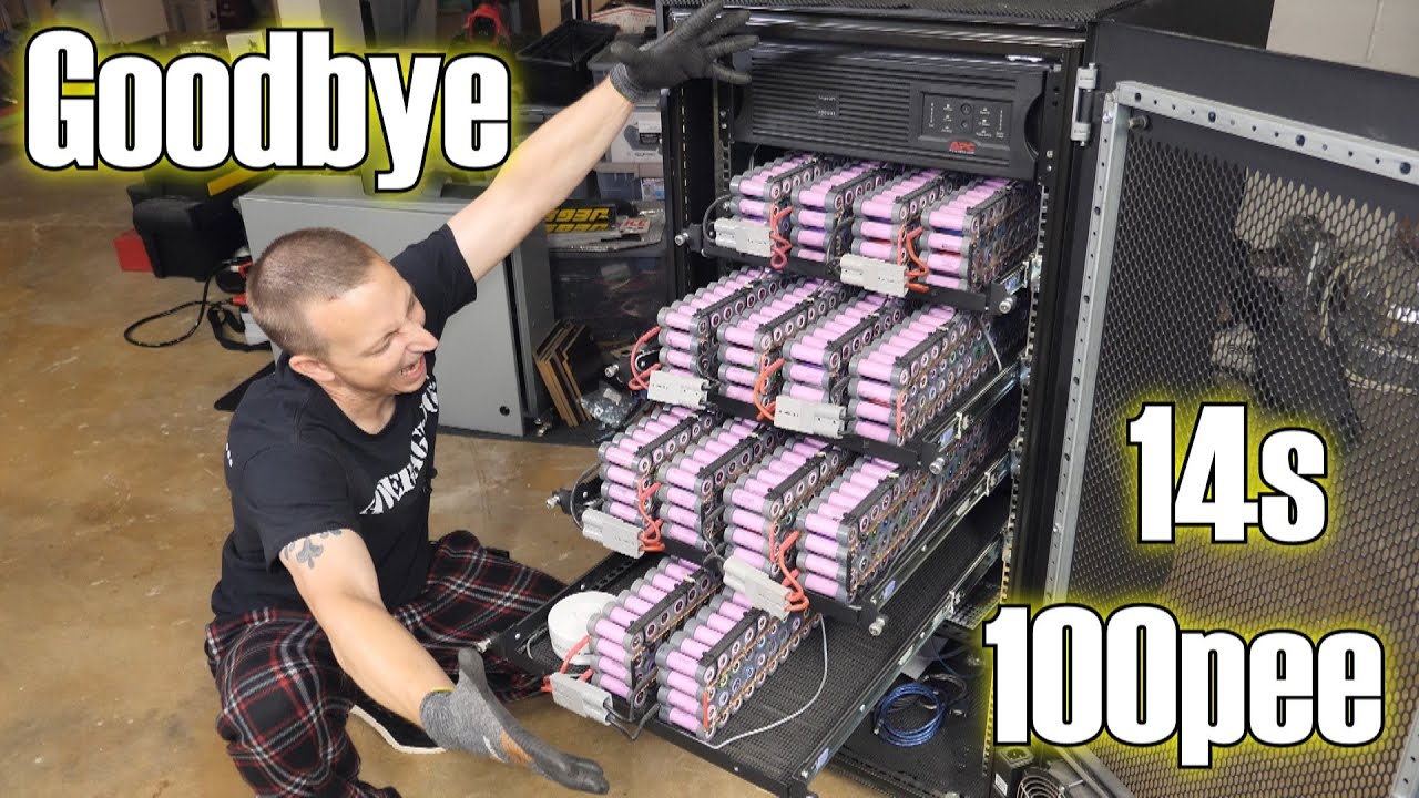 Out with the Old! Removing the Fire Hazard! POWERWALL 2.0 ep1