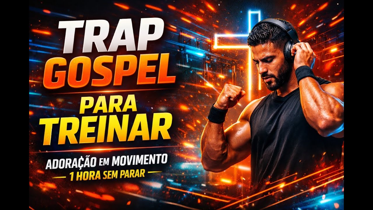 TRAP GOSPEL PARA TREINAR | ADORAÇÃO EM MOVIMENTO — 1 HORA SEM PARAR