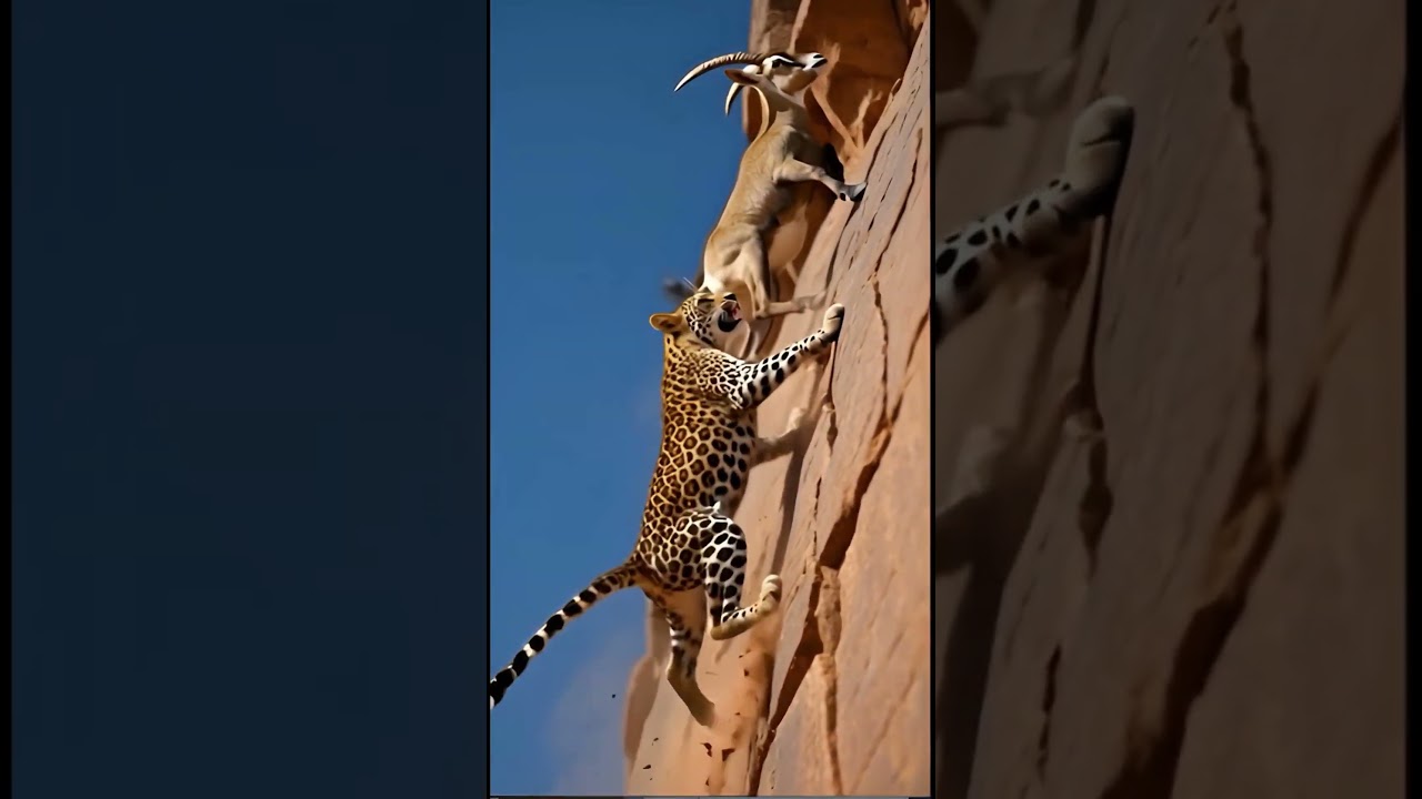 &ldquo;Why Ibex Goats Escape Where Leopards Fail | Mountain Survival Explained&rdquo; #wildlife #animals #nature