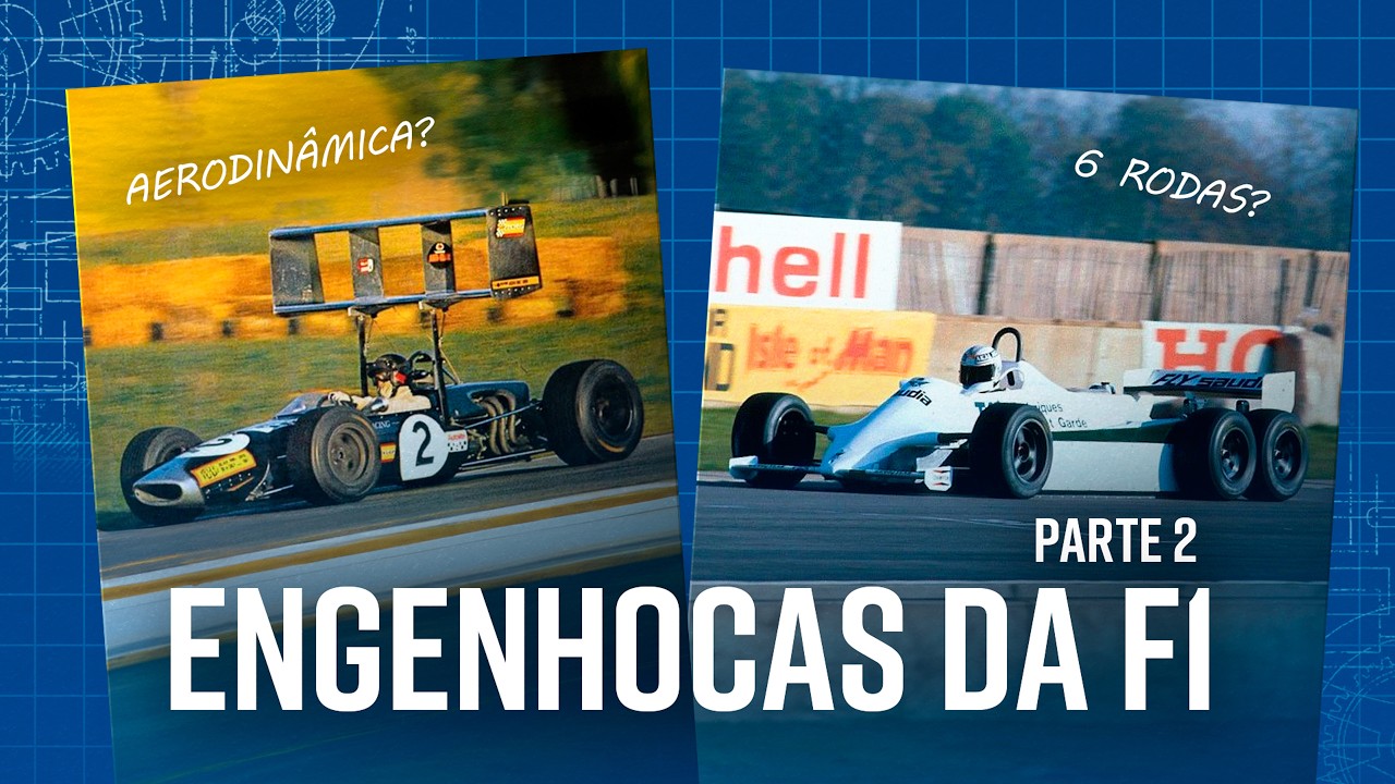 Engenhocas 2 - inven&ccedil;&otilde;es muito doidas da F&oacute;rmula 1 - que n&atilde;o deram certo mas eram diferentonas. #f1