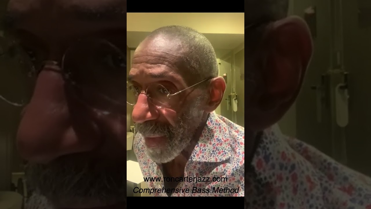 Ron Carter - Comprehensive Bass Method - Tailored for Jazz Players!  #roncarterbassist