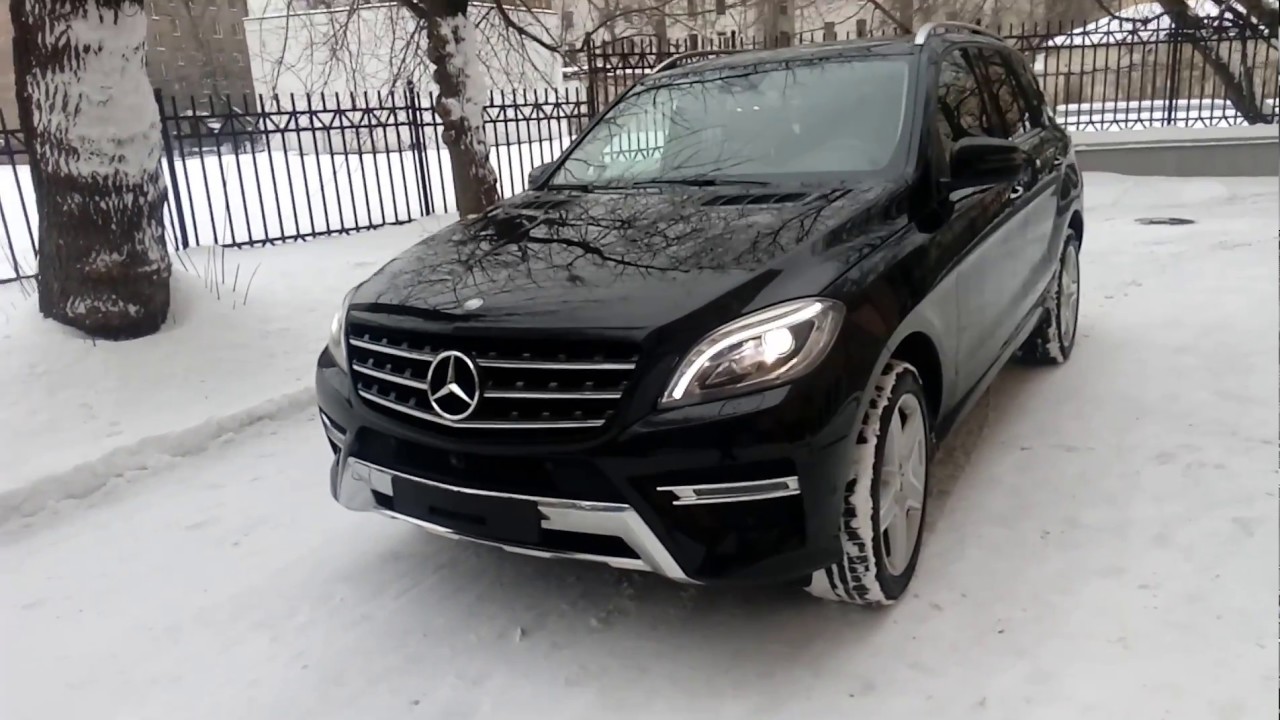 Купить Mercedes-Benz M-класса 2013 года (W166) AMG черный бензин 350 306 л.с. - Москва / продан