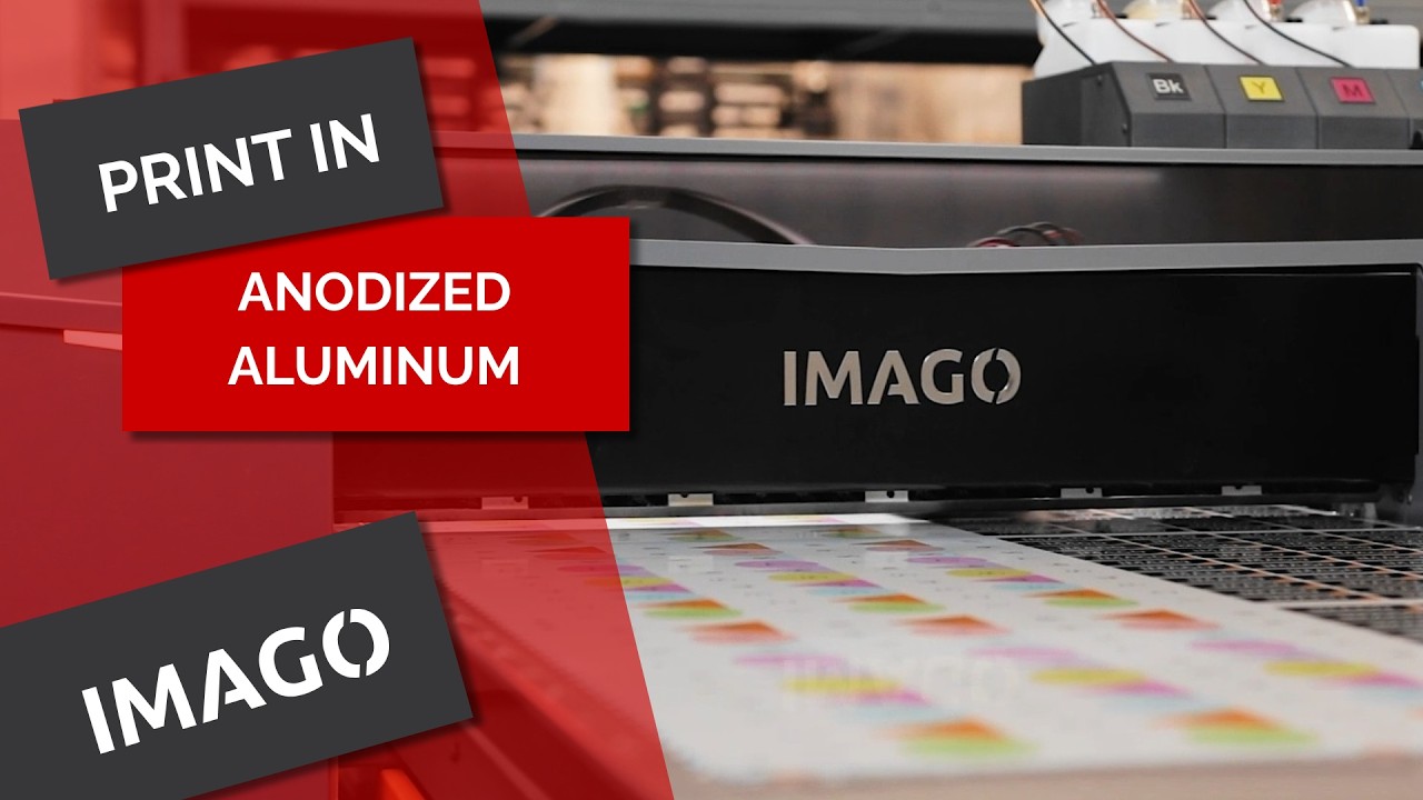 Indestructible prints? Discover printing on anodized aluminum | IMAGO Printer