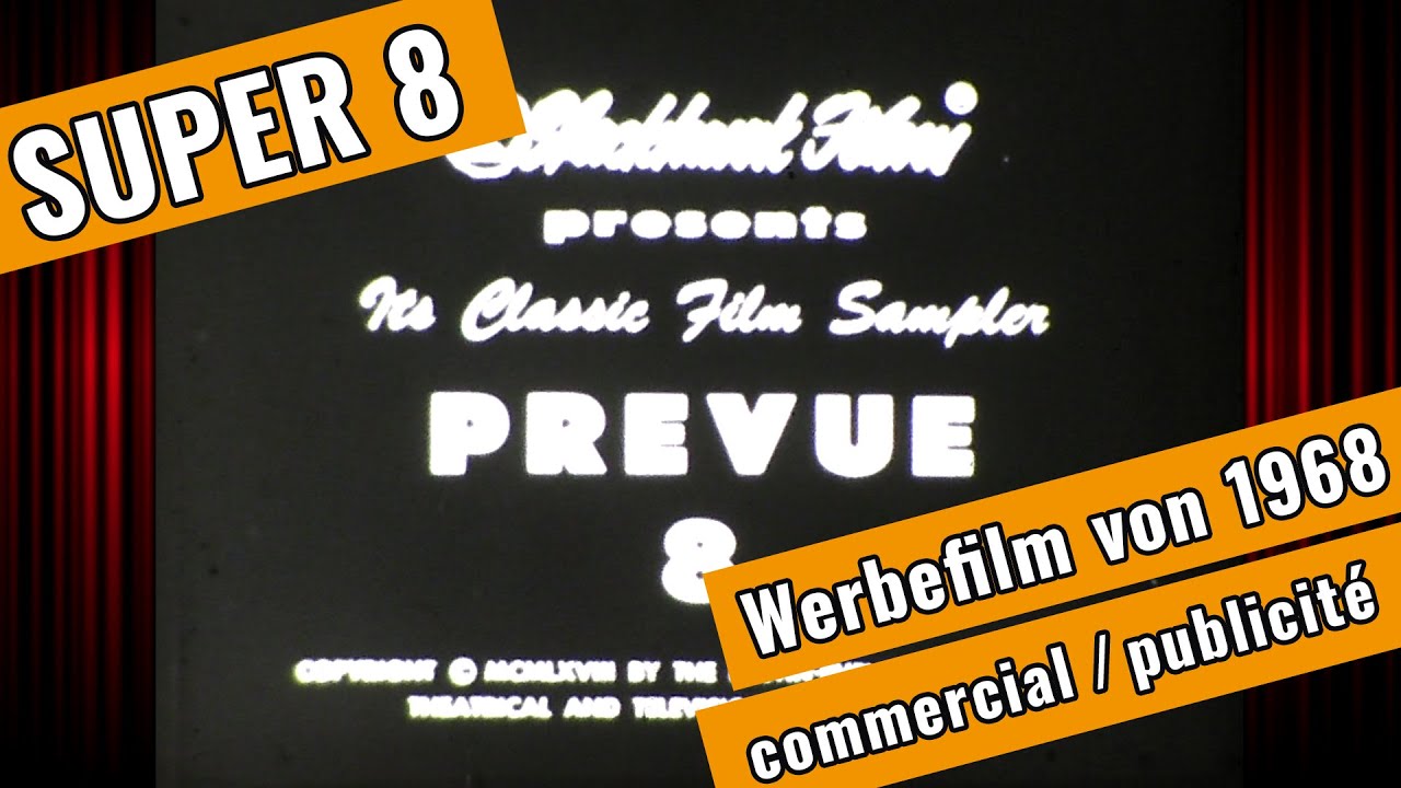 Retro: Blackhawk Films Prevue 8 - Super 8 Werbefilm von 1968 #Super8