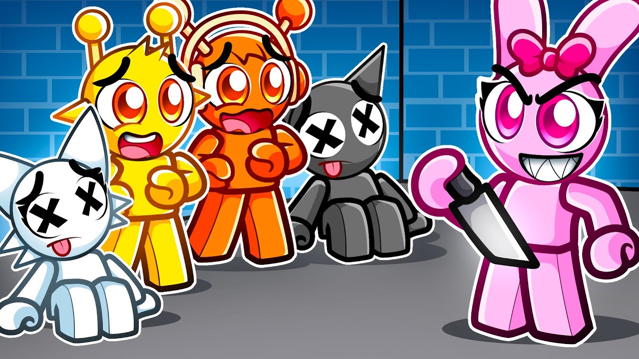 Os Sprunki SE TRA&Iacute;RAM no Murder Mistery no Roblox!