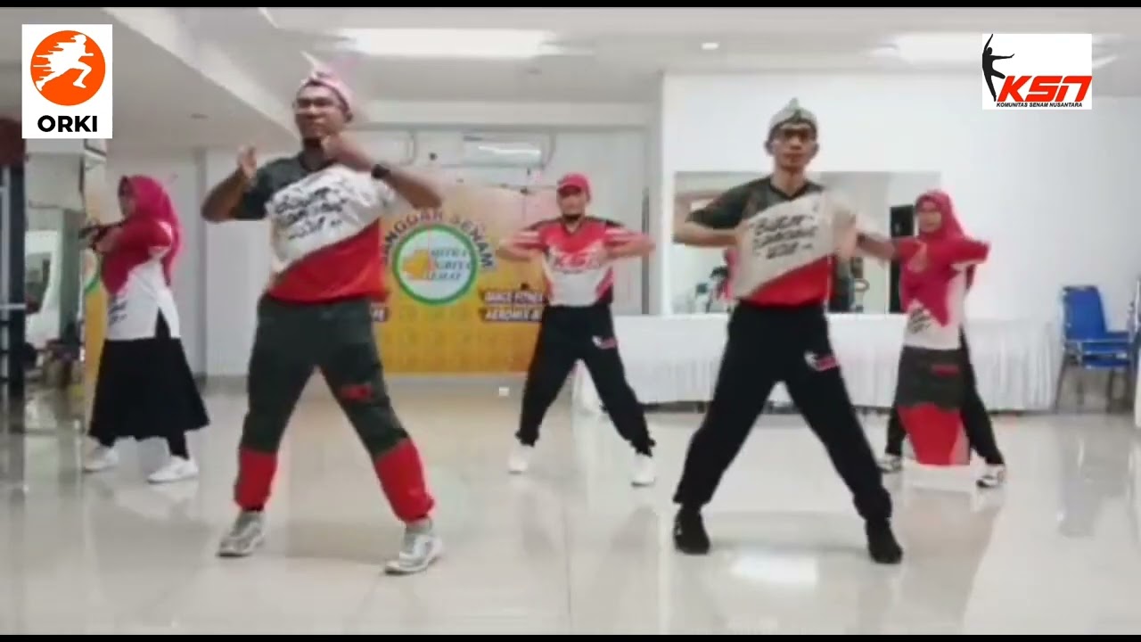 Senam Nusantara Versi Lomba#ksndepok