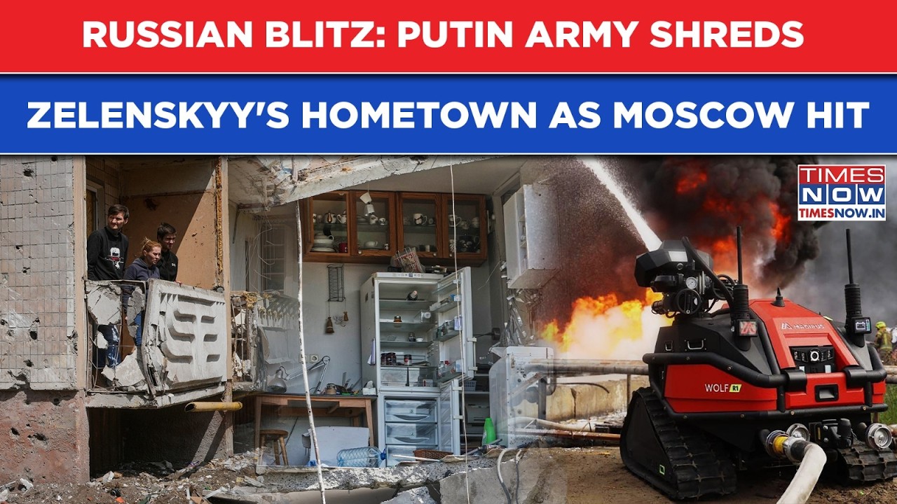 Russia Revenge Blitz: After Moscow Hit, Putin Army Shreds Zelenskyy's Hometown With Missiles, Drones