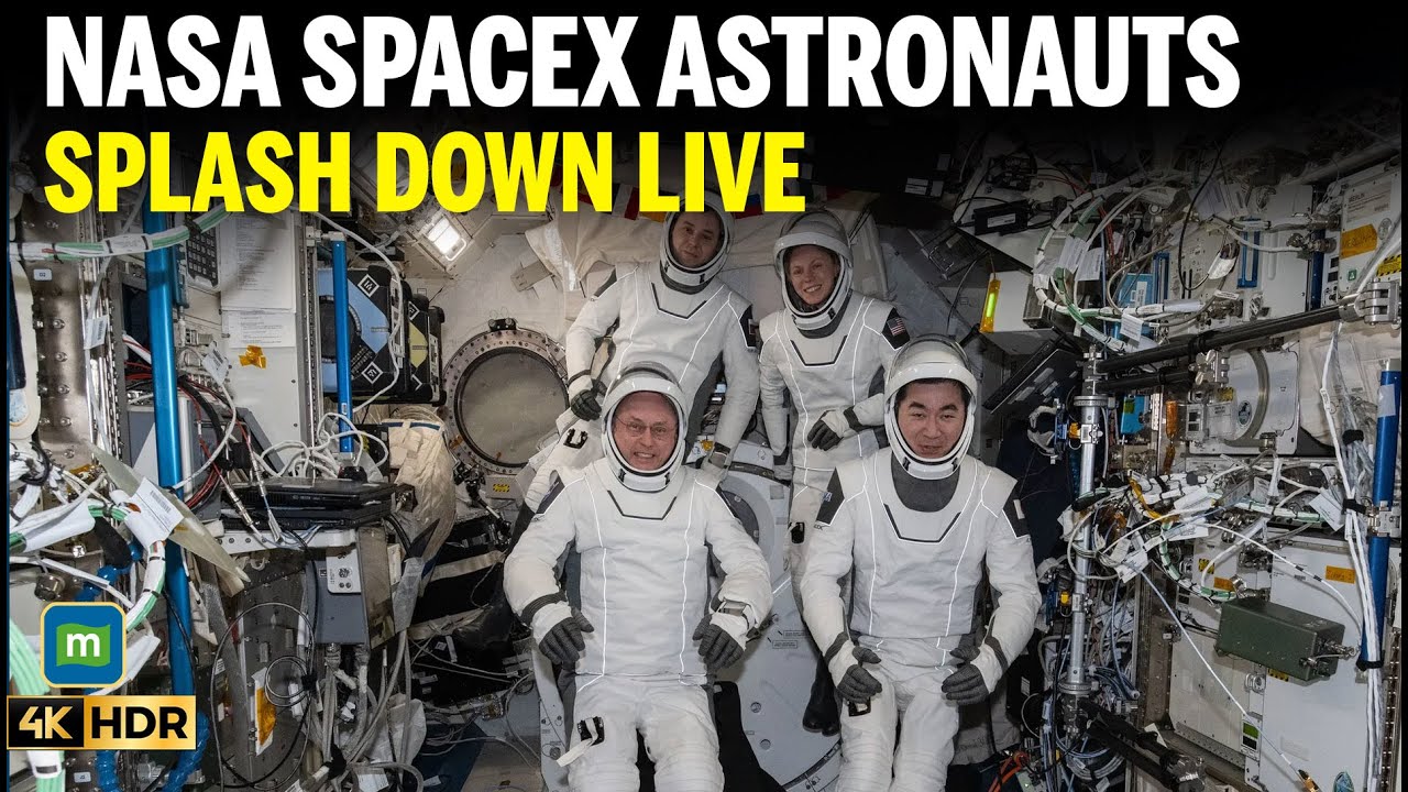 LIVE: NASA’s Crew-11 Returns To Earth After Medical Emergency | California Splashdown