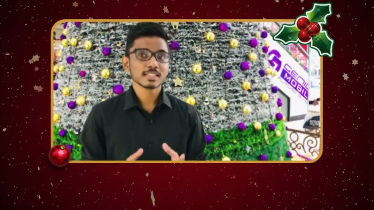 CHRISTMAS GREETINGS | නත්තල් සුභපැතුම් | நத்தார் வாழ்த்து - JESUS CALLS SRI LANKA