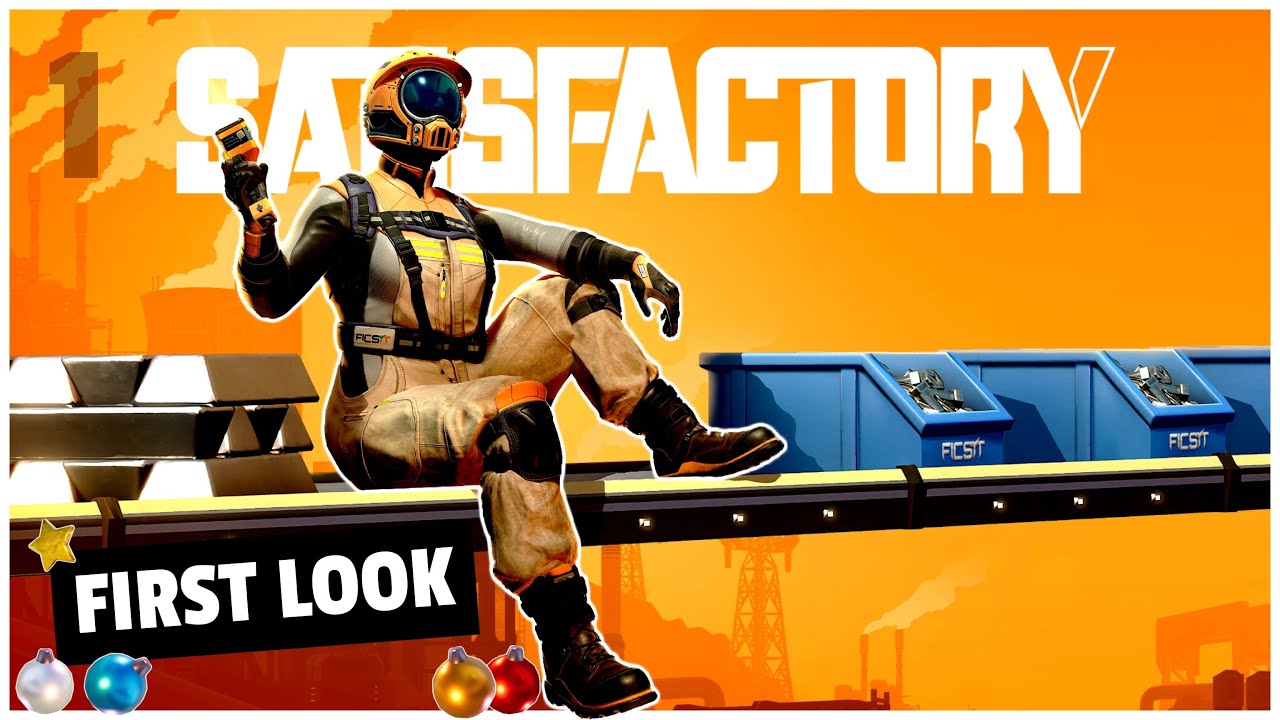 First time playing Satisfactory 1.1