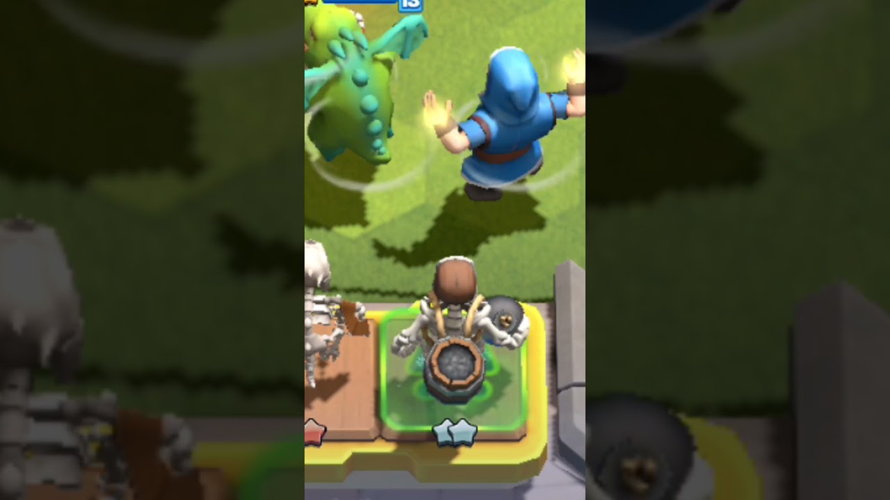 МЕГА ВЗРЫВ БОМБЫ МЕГУМИН В КЛЕШ РОЯЛЬ #clashroyale