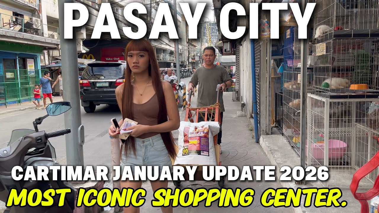 LEGENDARY CARTIMAR SHOPPING CENTER  HUB in PASAY CITY MANILA PHILIPPINES🇵🇭Walking Tour 2026
