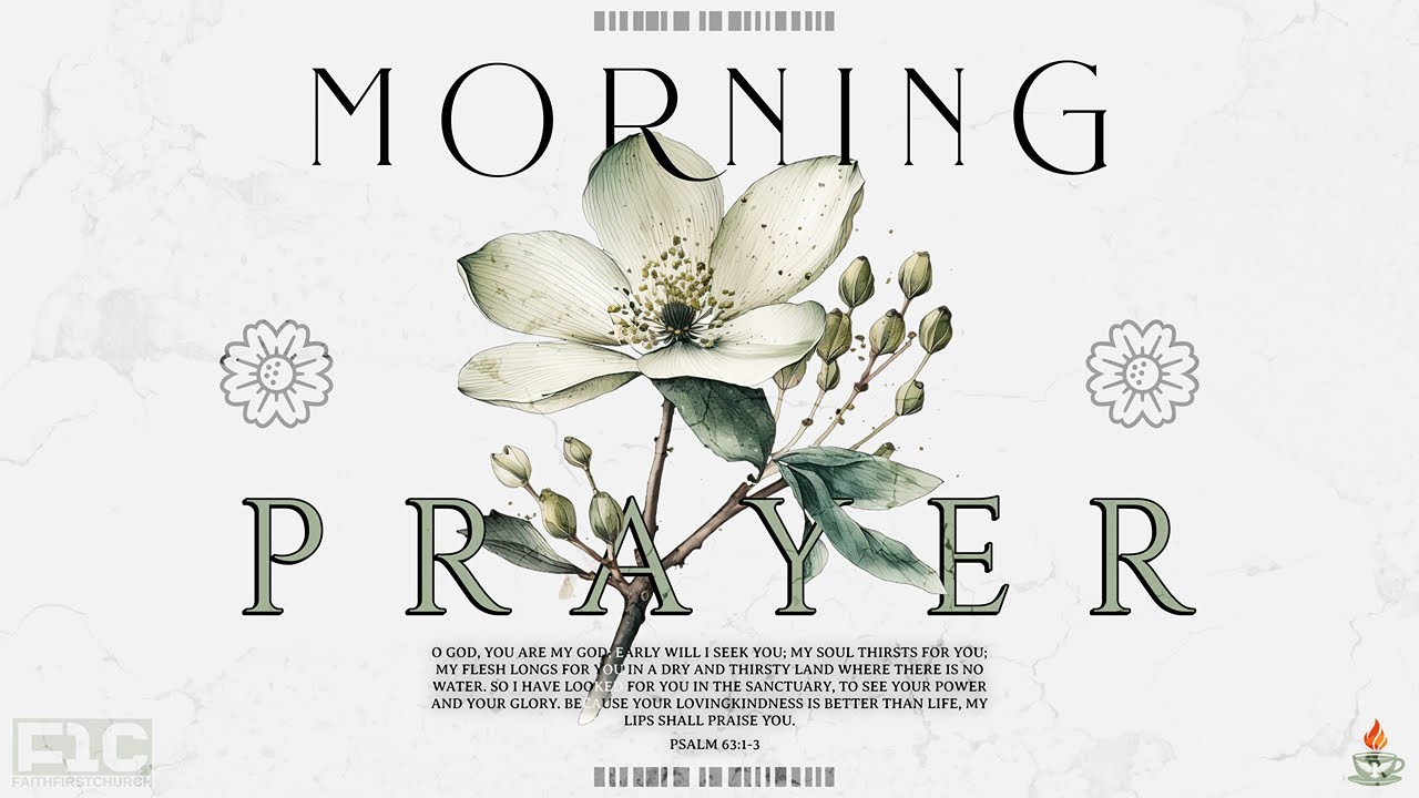 MORNING PRAYER: TRUSTING IN THE LORD