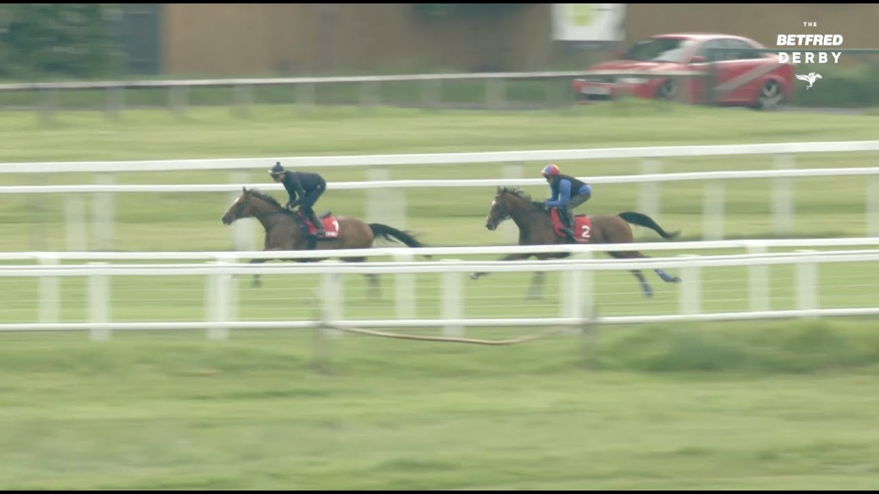 BETFRED DERBY & OAKS CONTENDERS GALLOP AT EPSOM DOWNS RACECOURSE