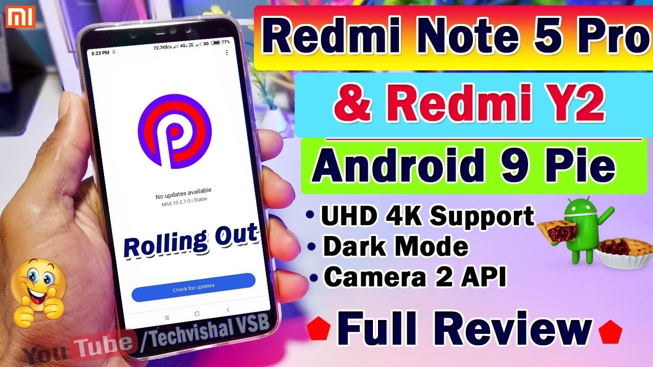 Android 9 Pie Update Rolling Out for Redmi Y2 & Redmi Note 5 Pro | Top Hidden Features Full Review