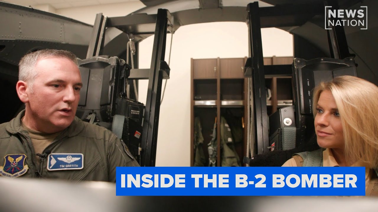 Inside the cockpit of the B-2 bomber that dropped 'bunker busters' in Iran | NewsNation
