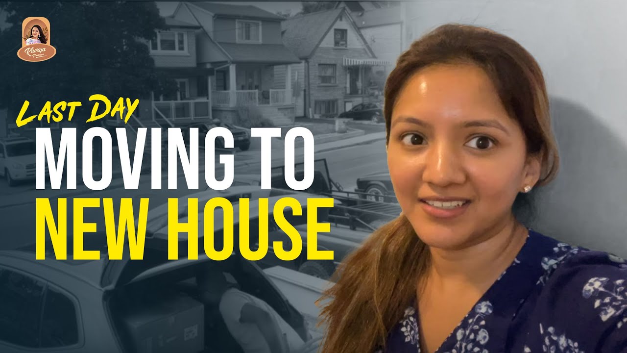 Last Day at this House - Why are we Moving? | Moving Day Vlog | Kaviya Praveen