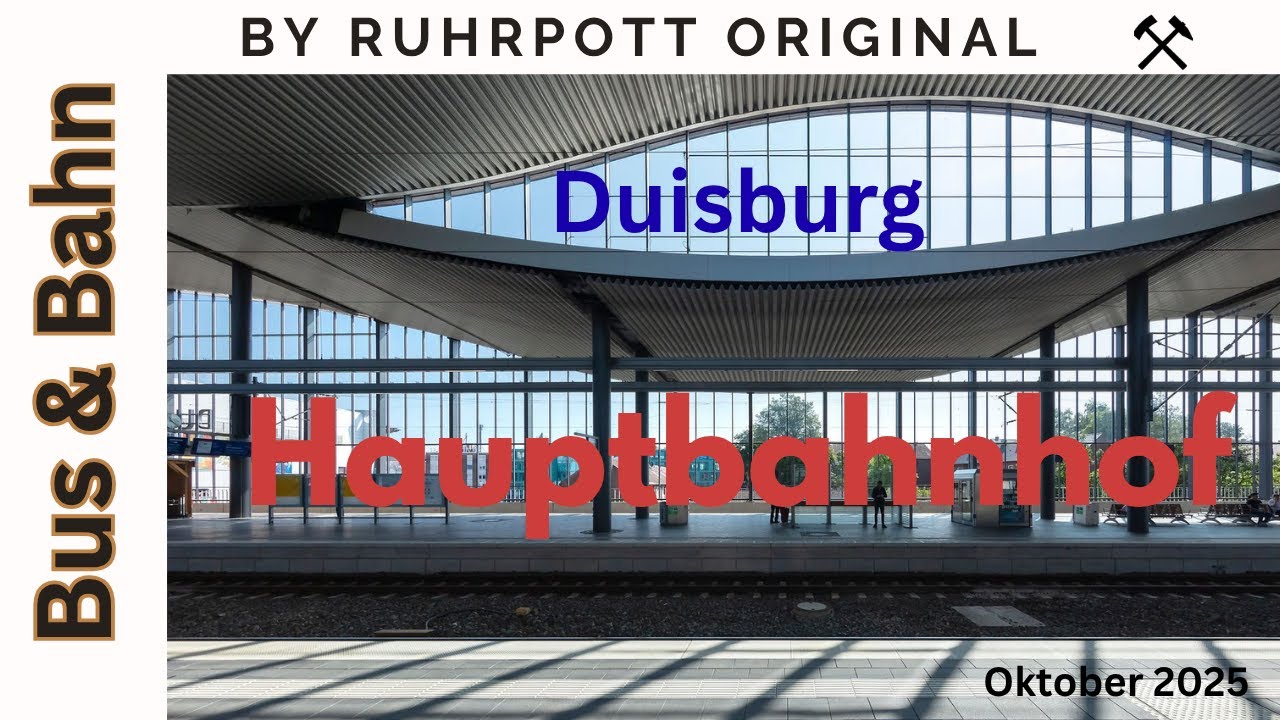 Duisburg Hauptbahnhof Oktober 2025 🚆 | Wiedereröffnung der Gleise 4–8 nach Umbauarbeiten.