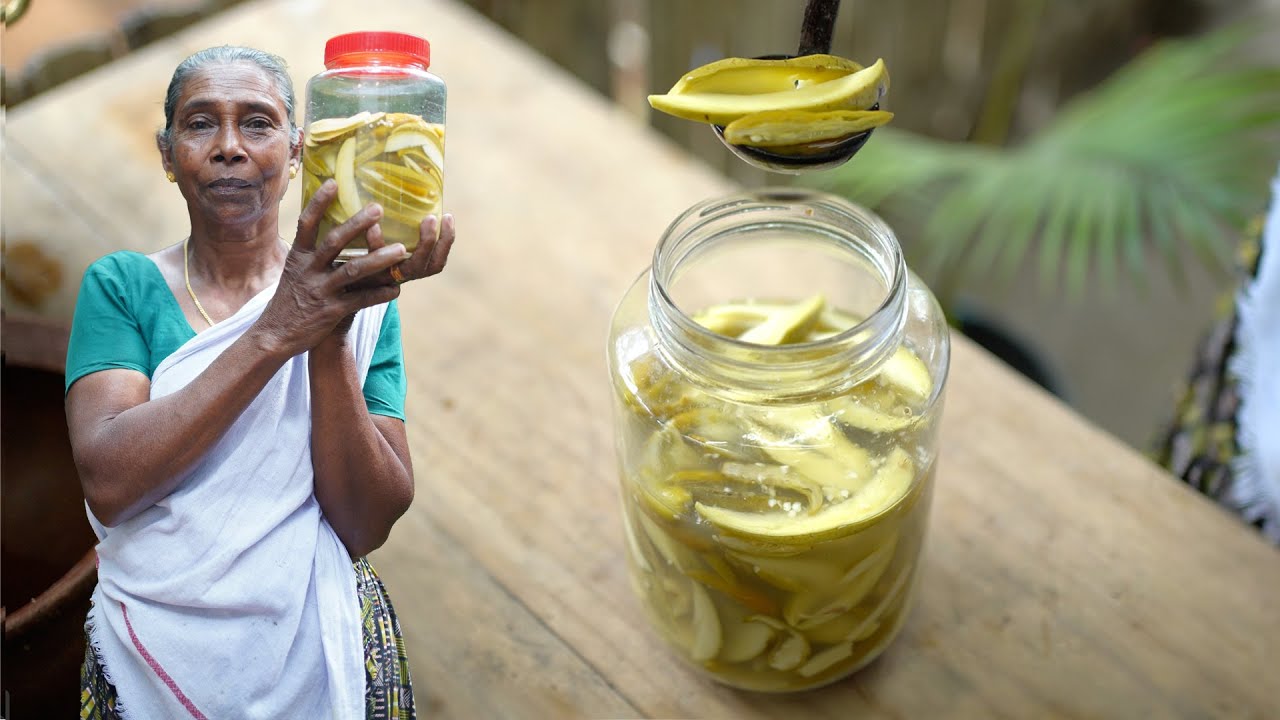 Kerala Salted Raw Mango | Manga Uppilittadthu