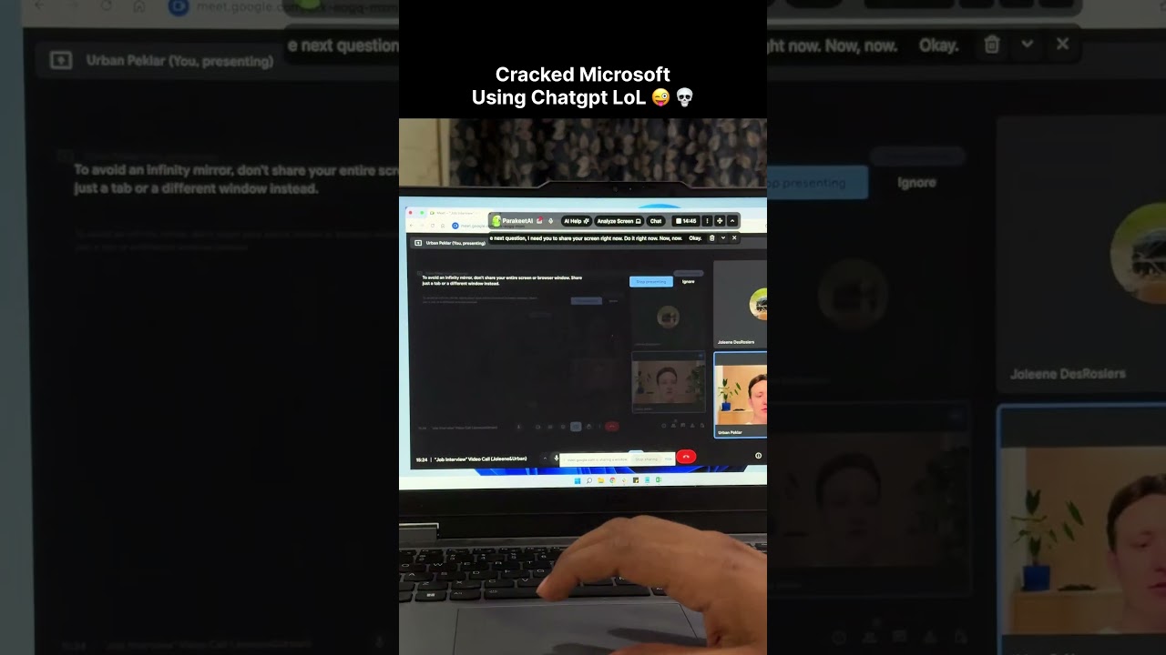 this job trick is next level 💀 #parakeetaipartner #jobtips #aihacks #career #viral #shorts