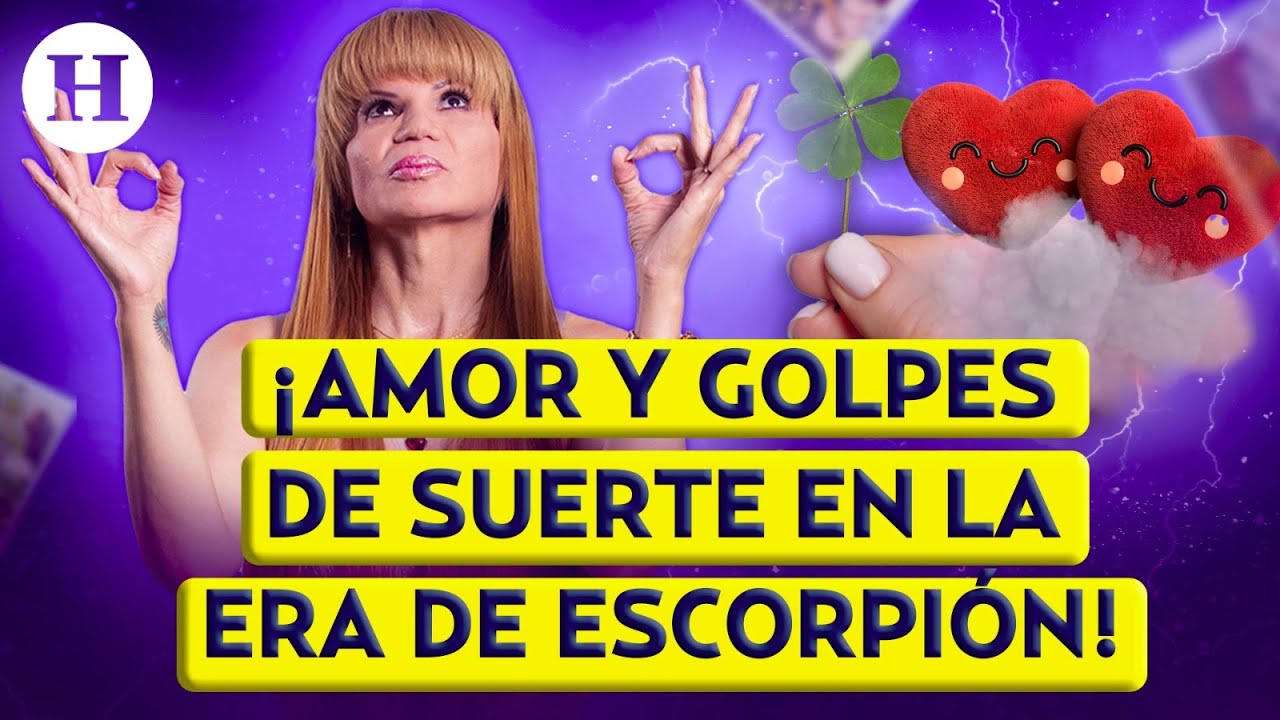 ¡Inicia la Era de Escorpión! Mhoni Vidente revela qué signos tendrán suerte y golpes de suerte