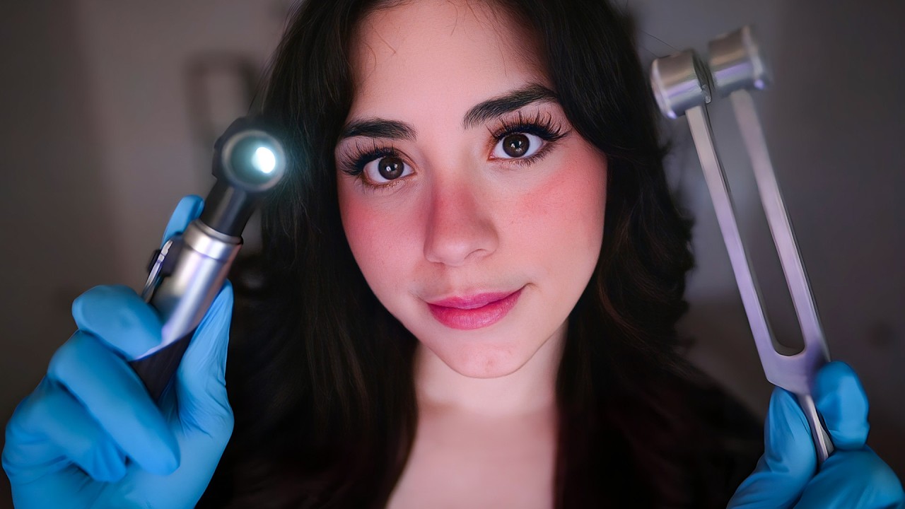 ASMR Doctor Ear Exam 🩺 Hearing Test & Ear Cleaning