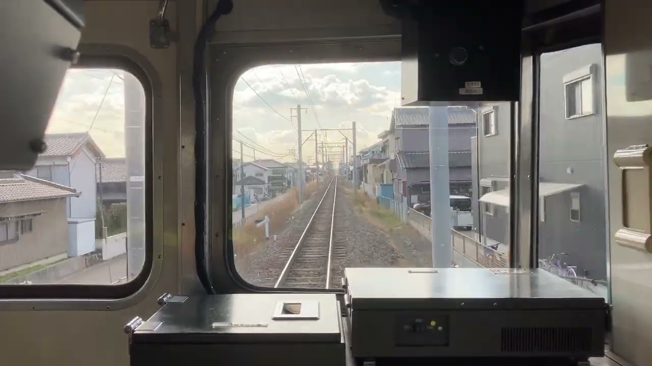 【忙しい方向け】2倍速名鉄碧南駅到着【名鉄】